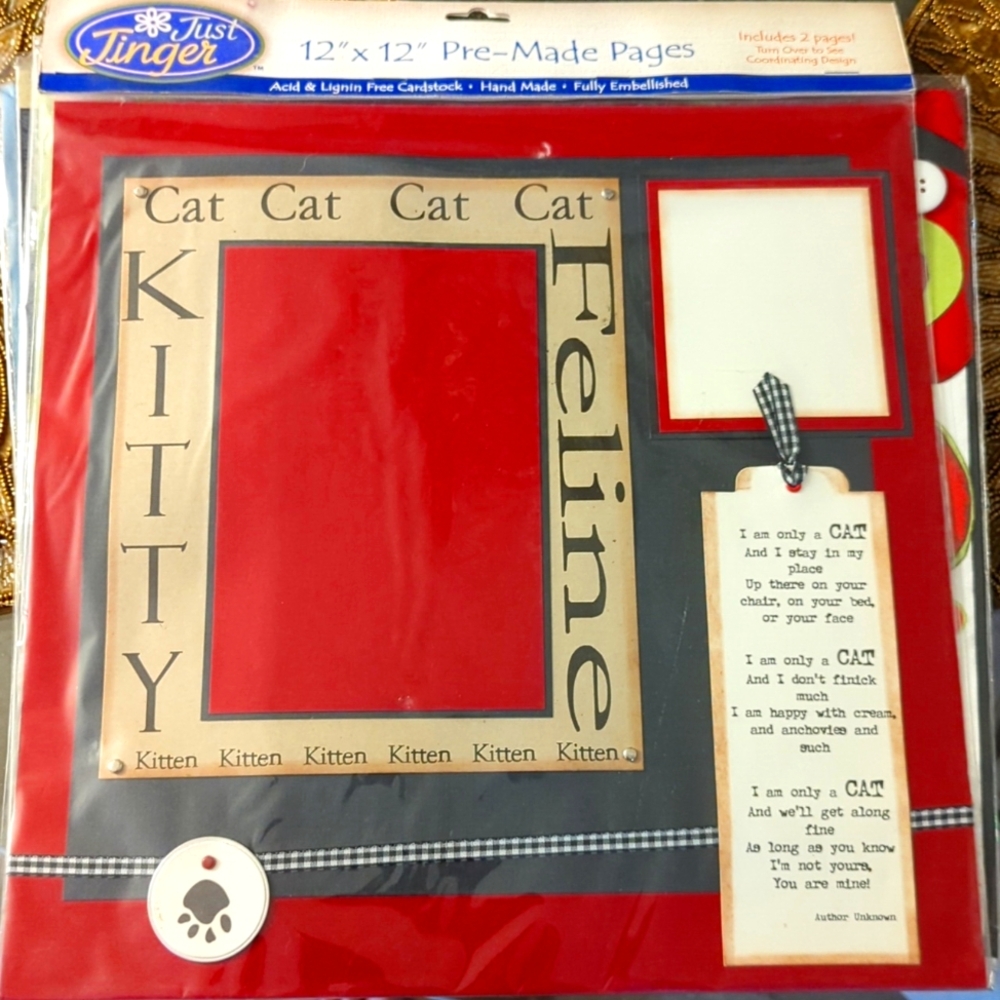 12x12 scrapbook page